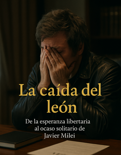 Portada de La caída del león
